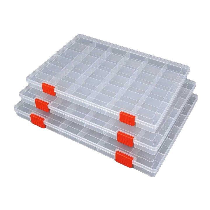 Transparent Multi-Grid Craft Organizer Kalsten
