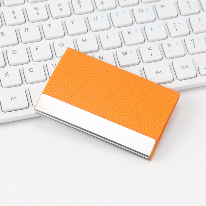 Elegant Textured Business Card Holder