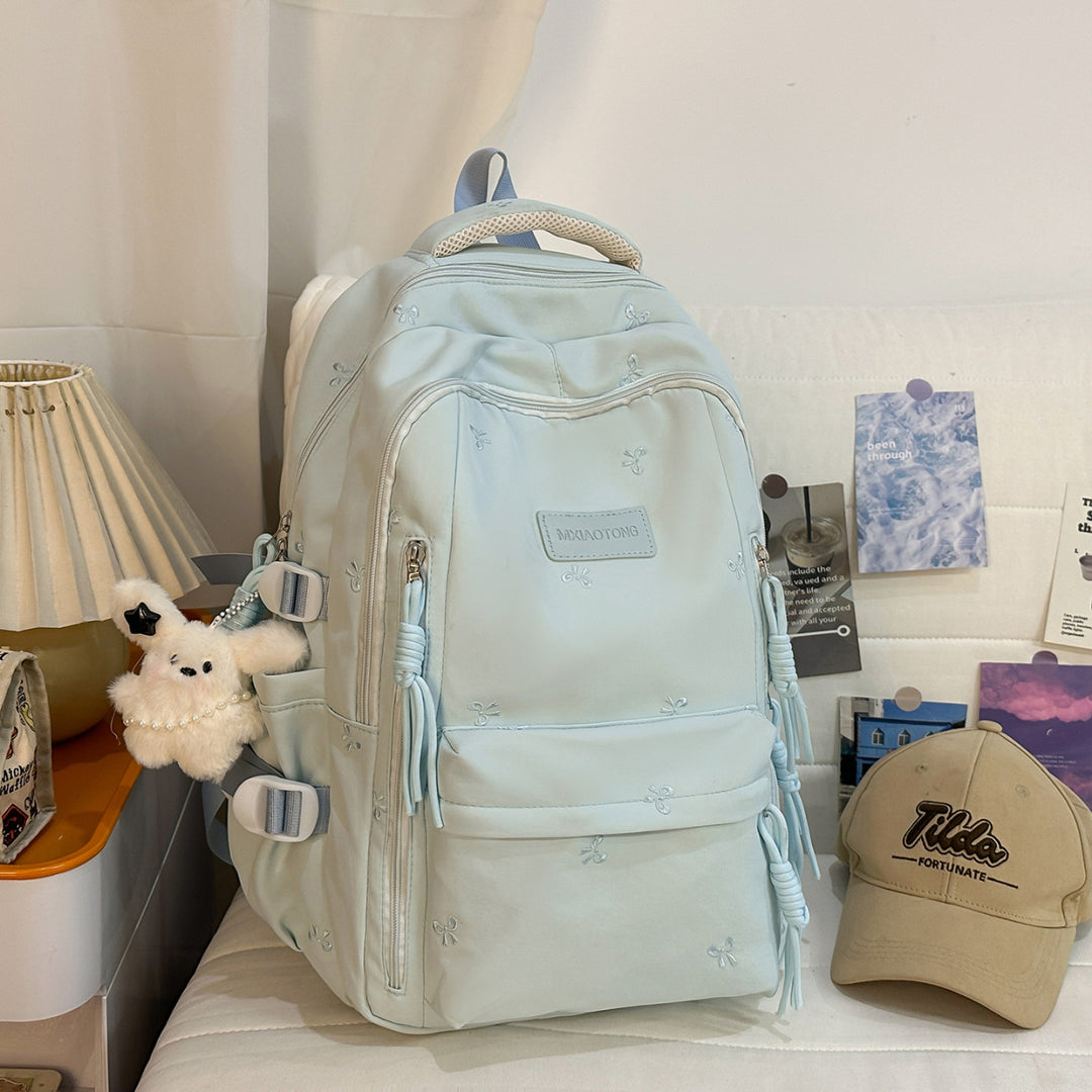 Stylish Embroidered Backpack