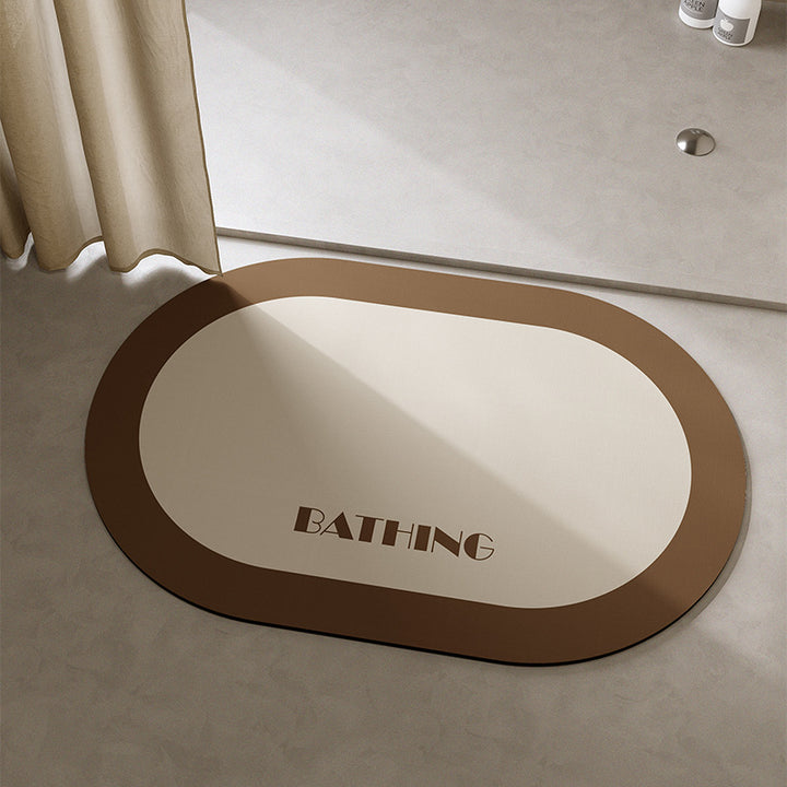 Playful Cat-Themed Bath Mat Kalsten