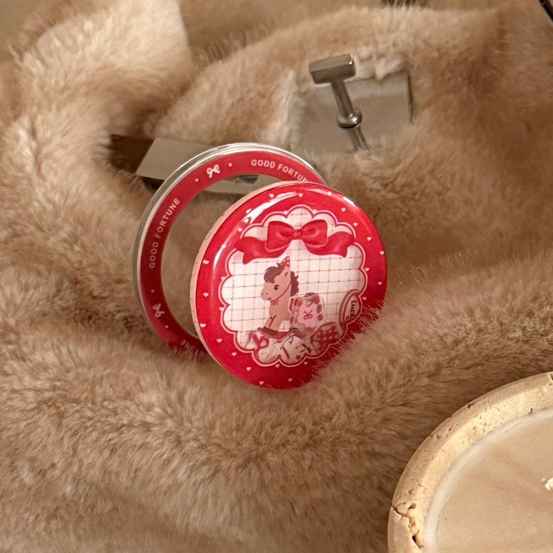 Aromatic cosmetic tins with animal motif Kalsten