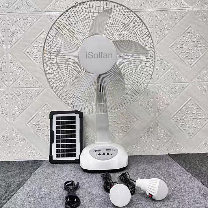 Women Solar Stand Fan Kalsten