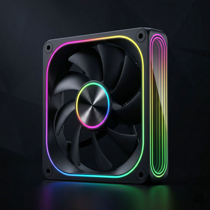 High-performance RGB fan with silent cooling technology Kalsten