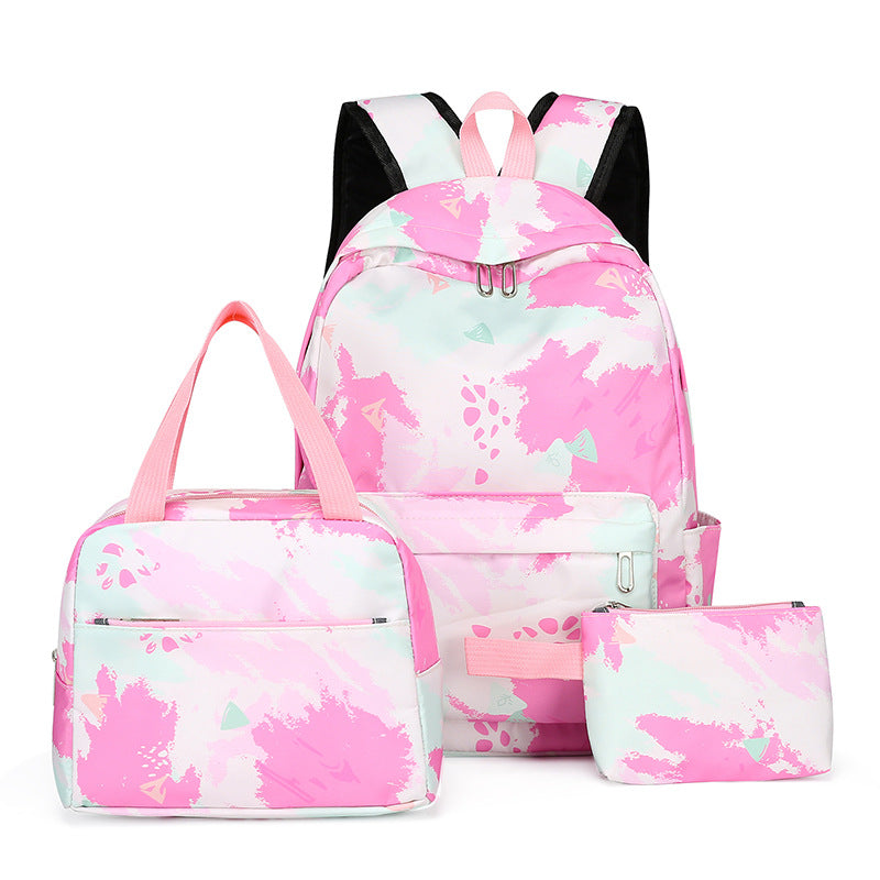 Backpack set with insulated lunchbox and practical case Kalsten