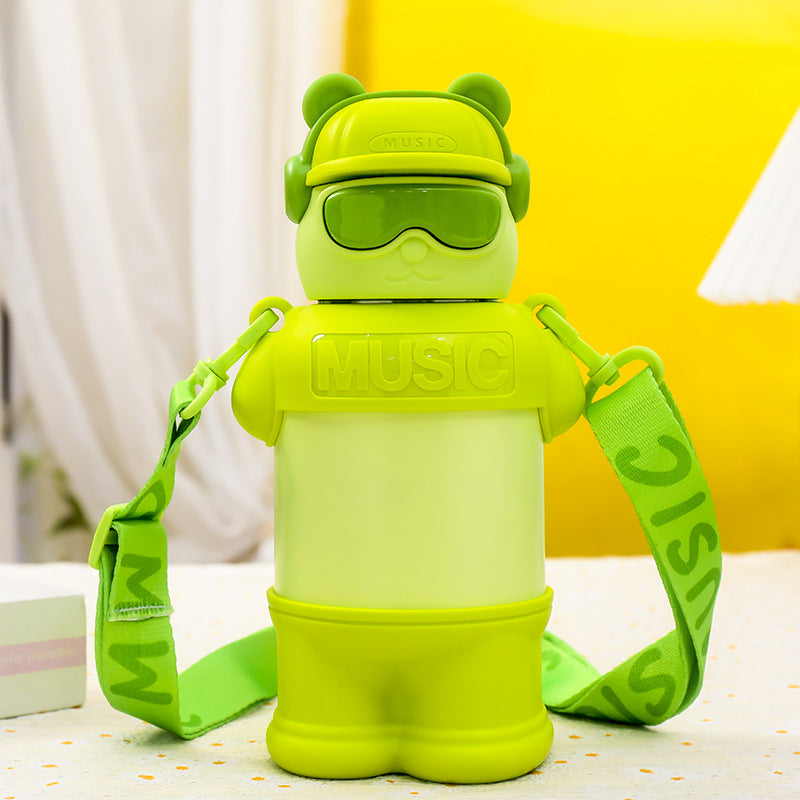 Ladies Stylish Drinking Bottle in Charming Bear Design Kalsten