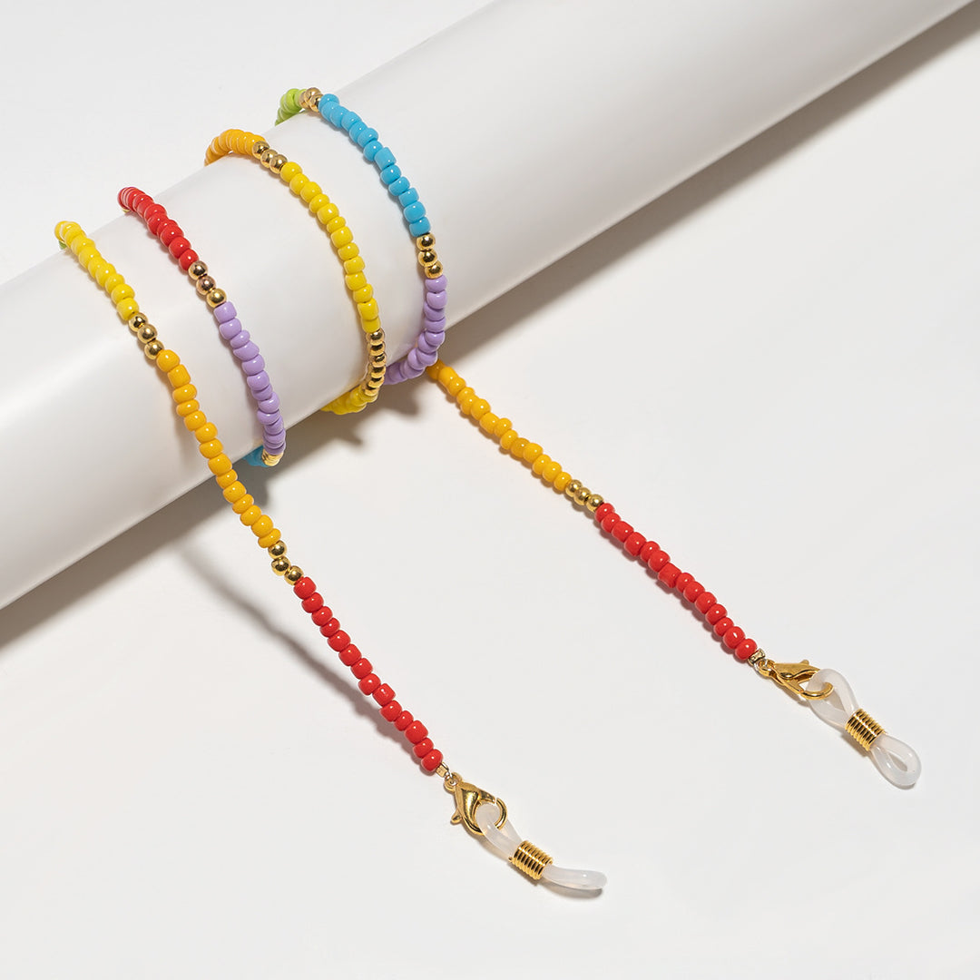 Colorful Beaded Eyewear Retainer Chain Kalsten