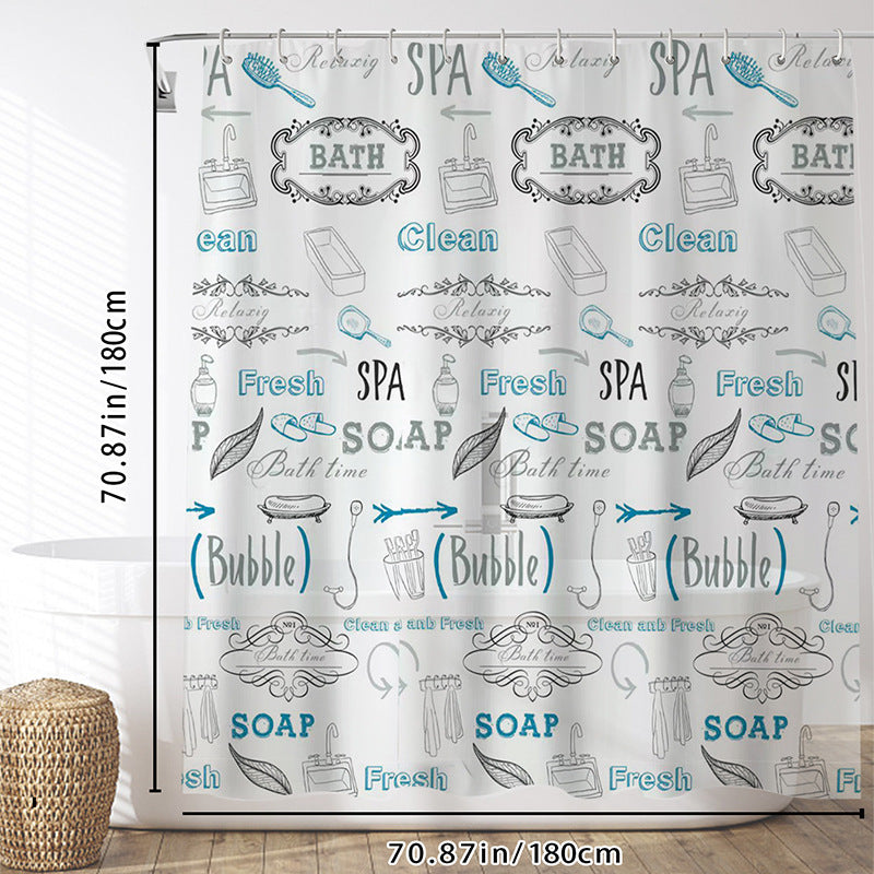 Decorative Shower Curtain Kalsten