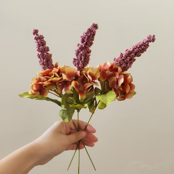 Lifelike Floral Decorative Stem