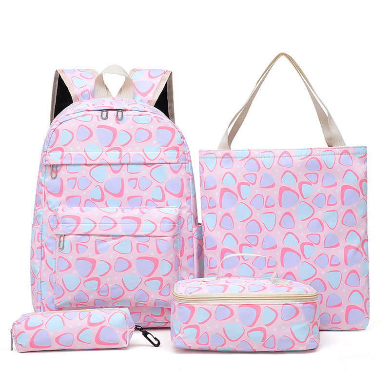 Set of backpack, tote bag and lunch box Kalsten