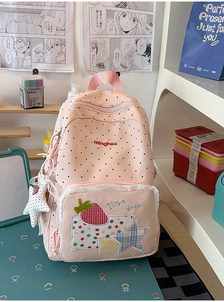 Cute Illustrated Graphic School Backpack Kalsten