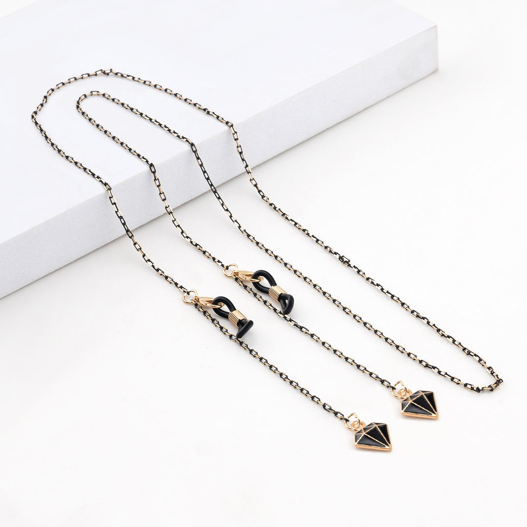 Elegant Geometric Eyewear Chain Kalsten
