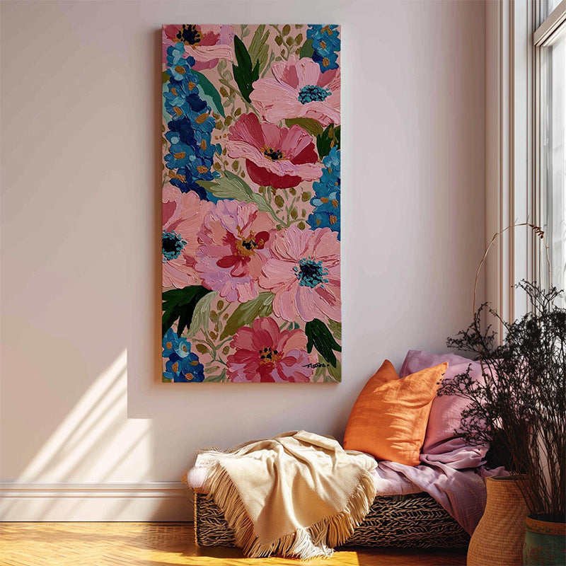 Modern Textured Abstract Canvas Art for Interiors