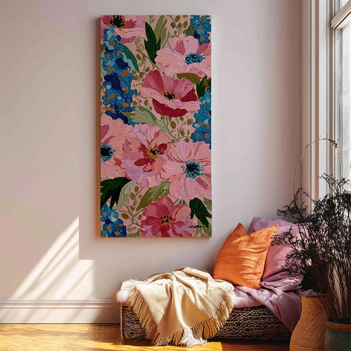 Modern Textured Abstract Canvas Art for Interiors
