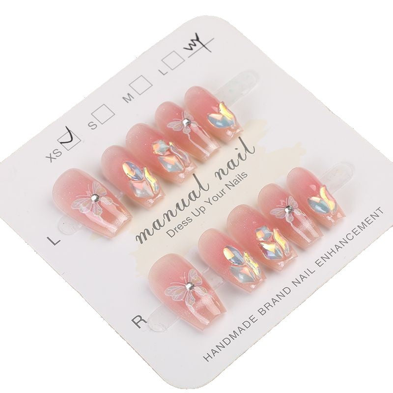 Elegant Decorative Press-On Nail Set Kalsten