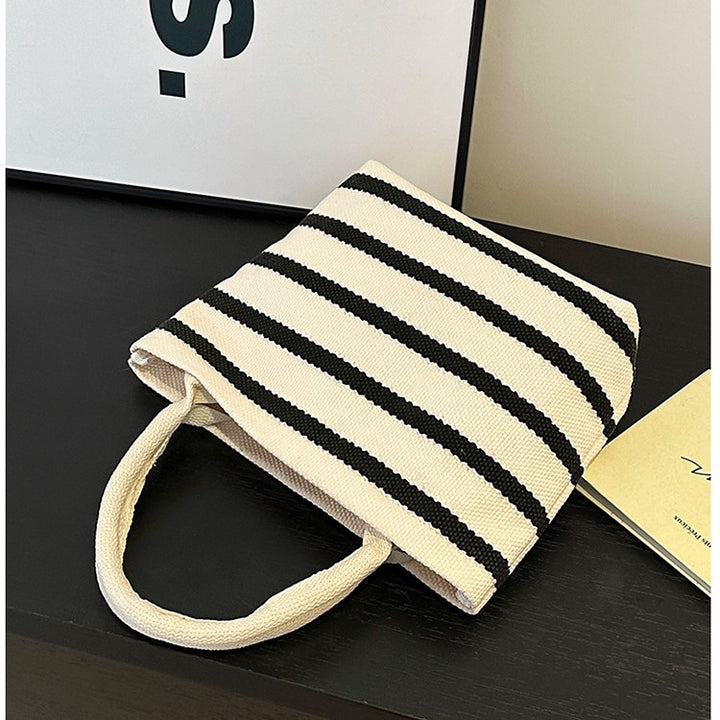 WoStriped Canvas Tote Bag Kalsten