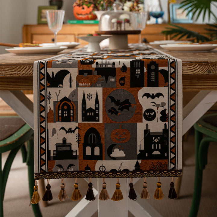 Halloween Themed Table Runner