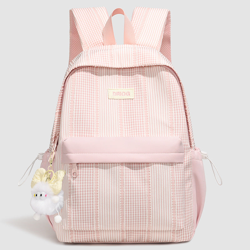 Playful Striped Backpack Kalsten