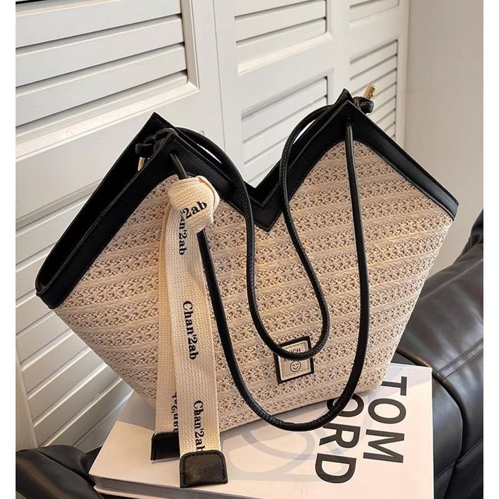 Woven Texture Shoulder Bag Kalsten