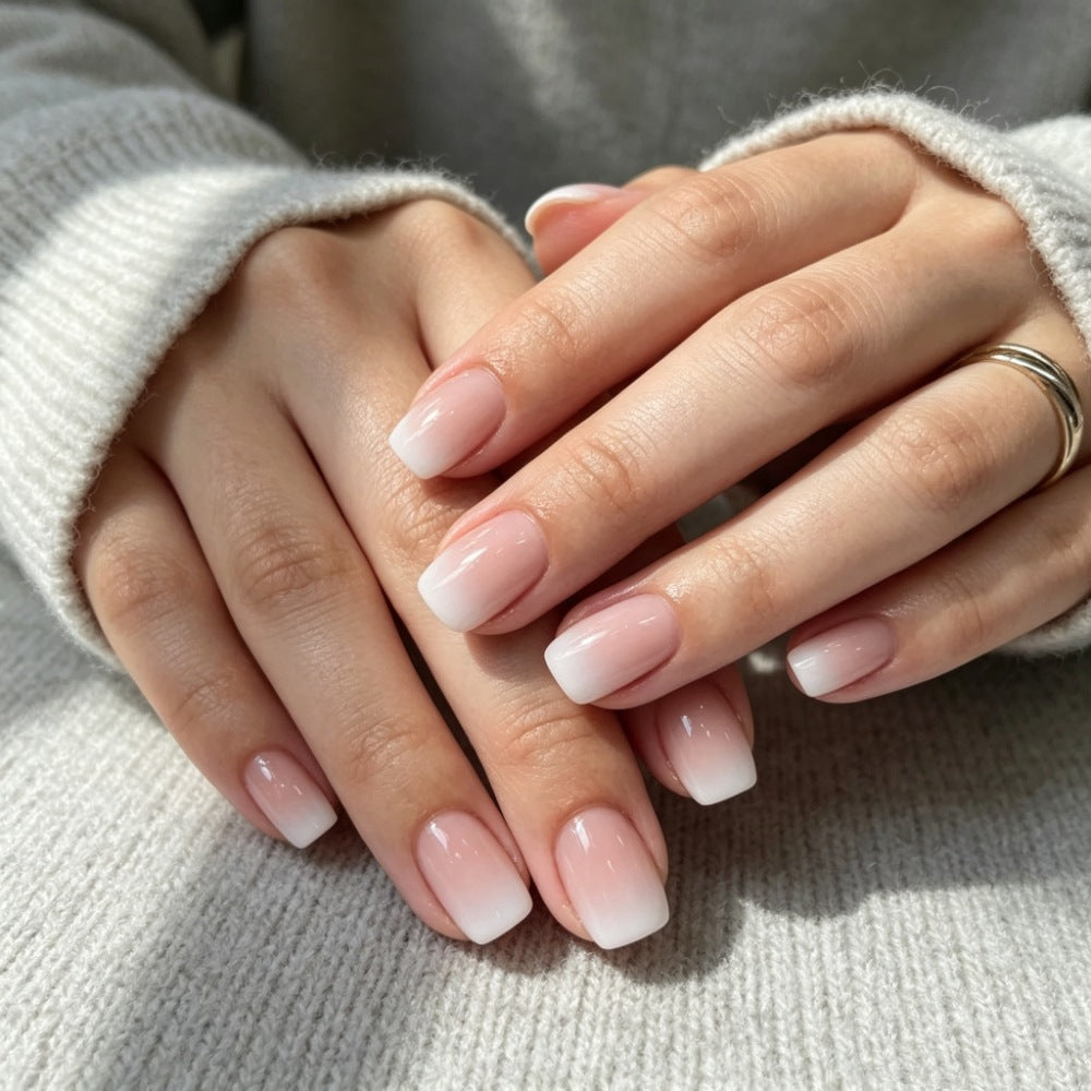 Gradient Ombre Press-On Nails Kalsten