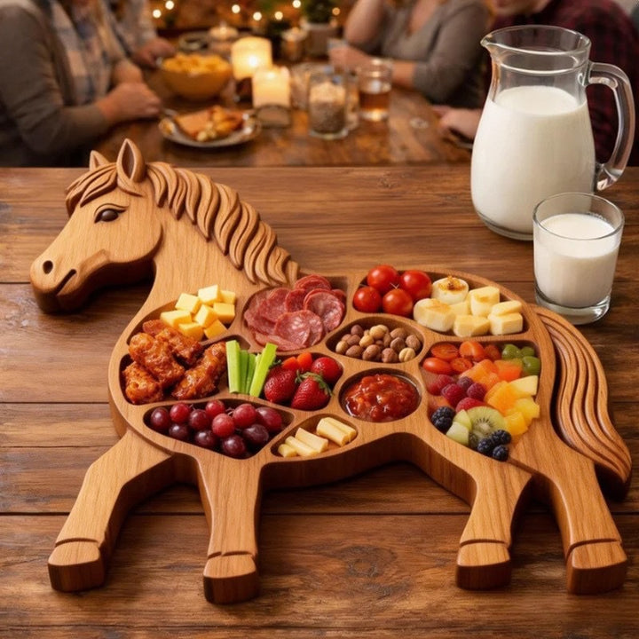 Horse-Shaped Charcuterie Board Kalsten