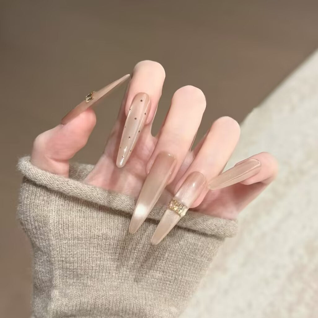 Premium Glamorous Press-On Nail Extensions Kalsten