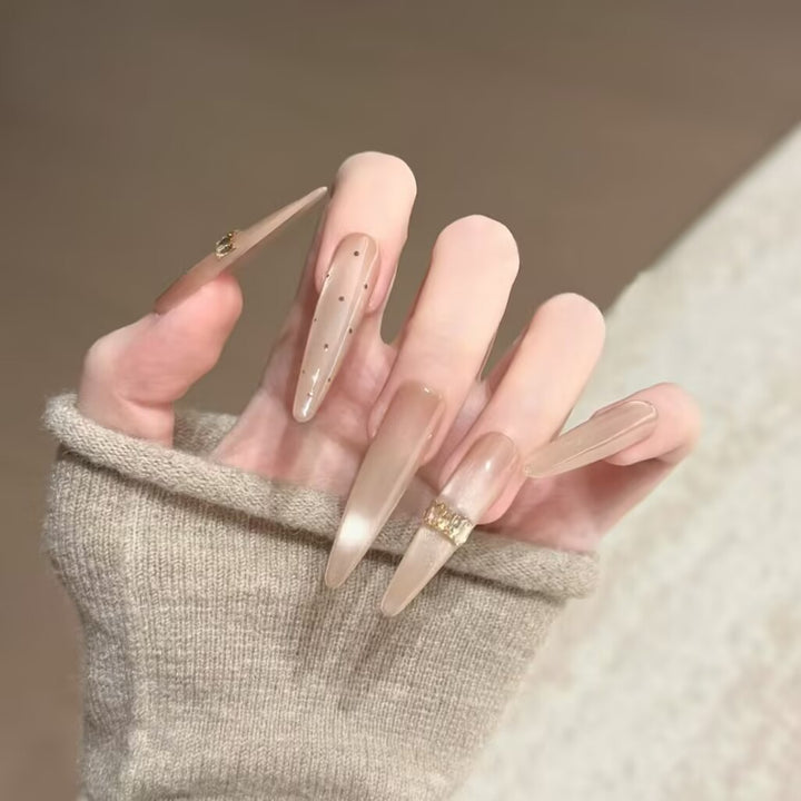 Premium Glamorous Press-On Nail Extensions Kalsten
