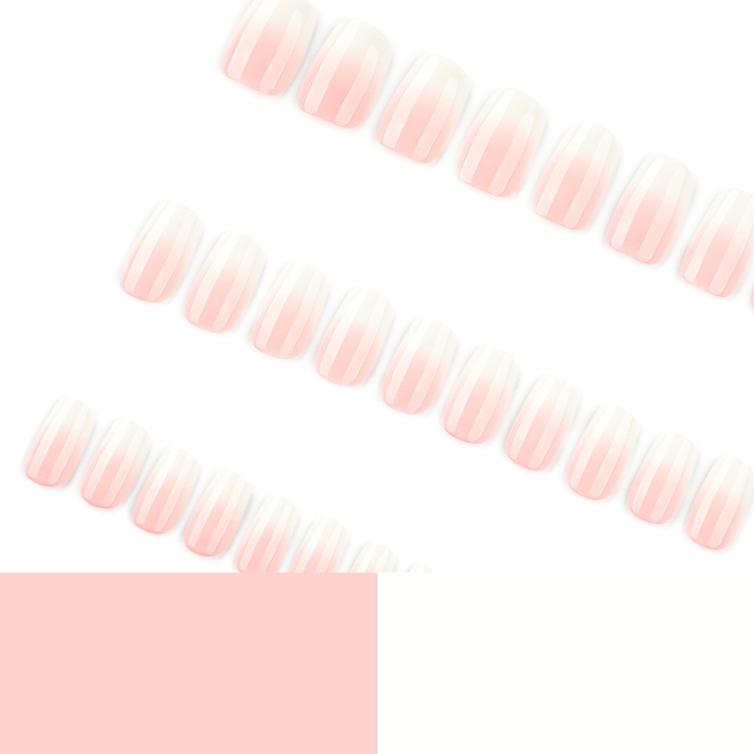 Artful Nail Extensions with Elegant Gradient Kalsten