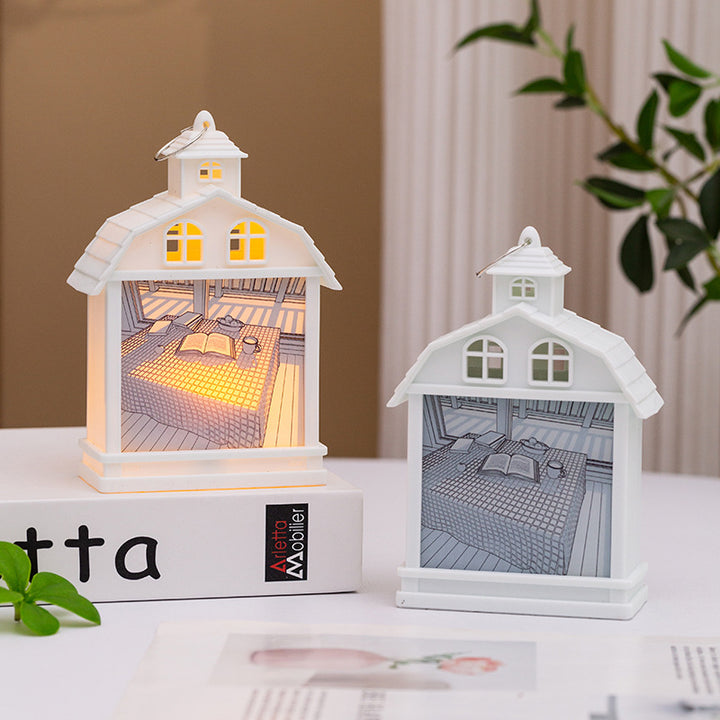 Decorative House Lantern