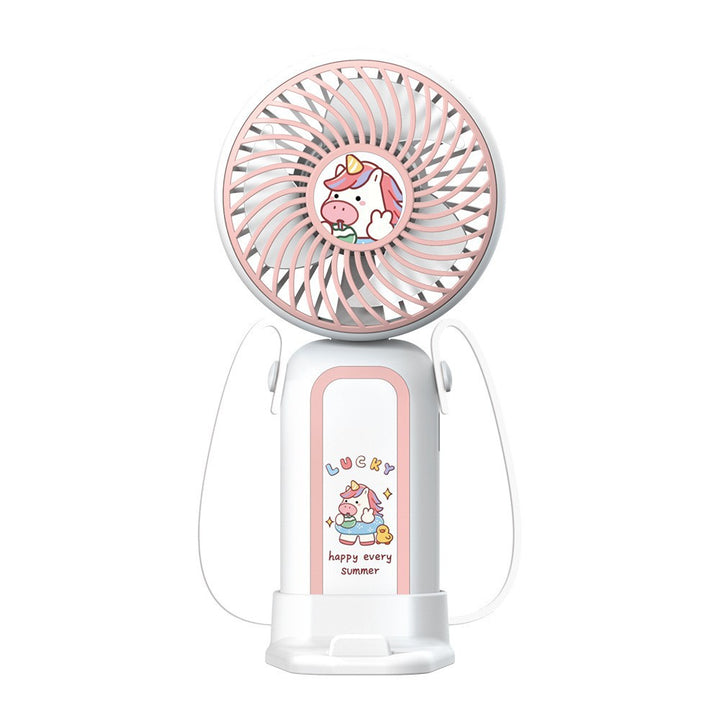 Creative Cartoon Design Handheld Fan Kalsten