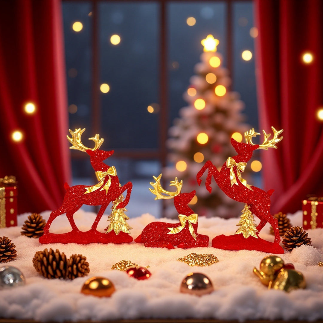 Luxurious Reindeer Sculpture Kalsten