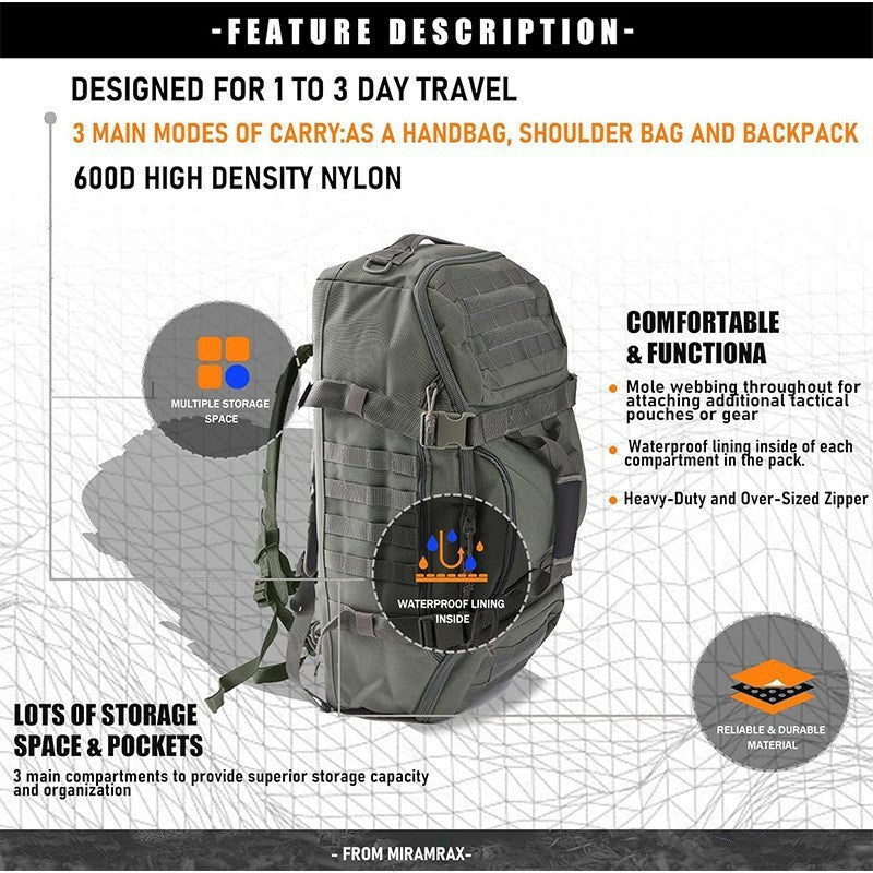 Tactical Durable Travel Kalsten