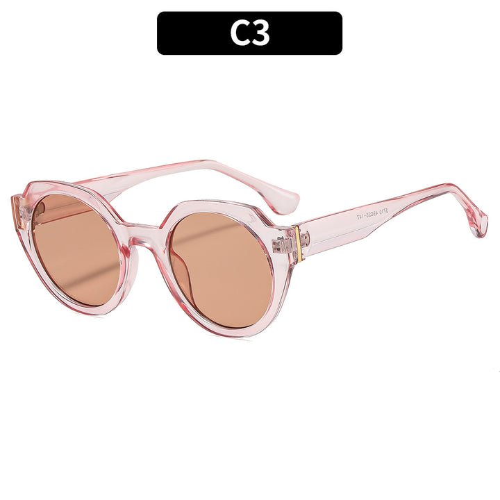 Retro-Inspired Oversized Round Sunglasses