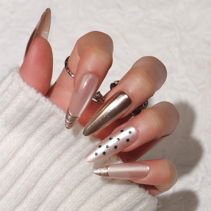 Glamorous Stiletto Nail Extensions Kalsten