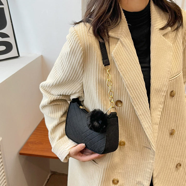 WoStylish Faux Fur Mini Handbag Kalsten