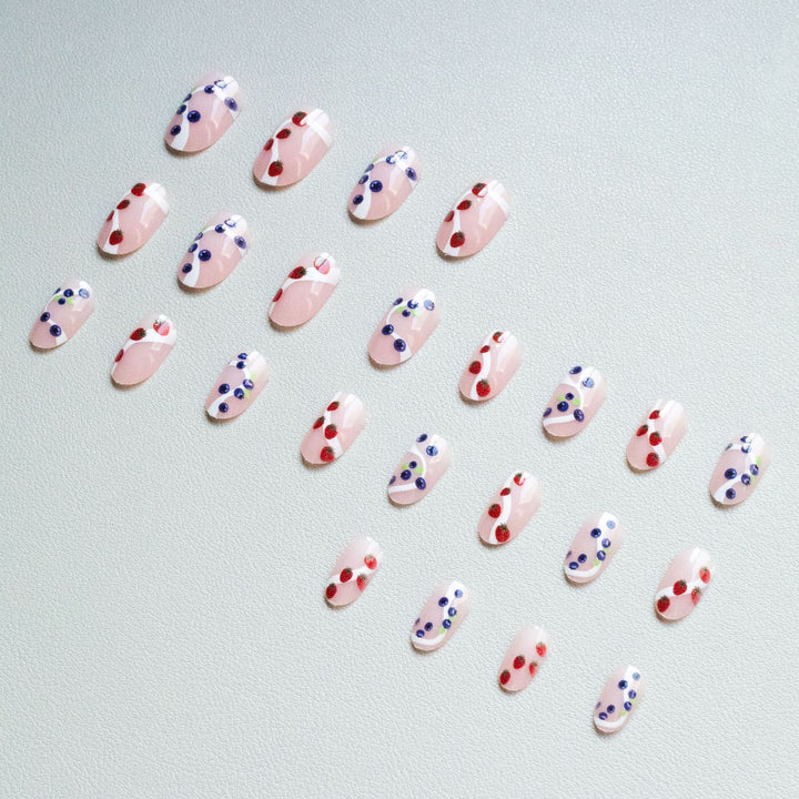 Artistic Fruit-Inspired Nail Art Kit
