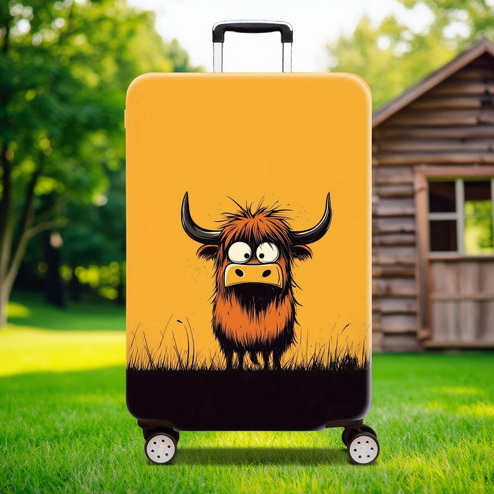 Women's hard-shell suitcase with original animal design Kalsten