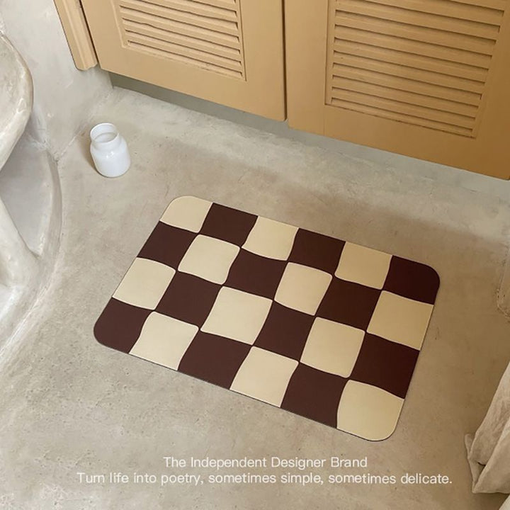 Stylish Bathroom Mat Kalsten