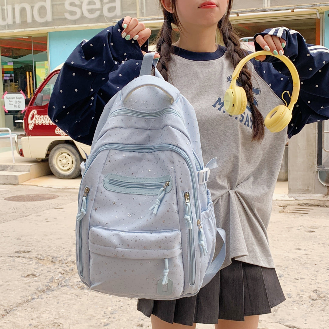 Star Patterned Backpack Kalsten