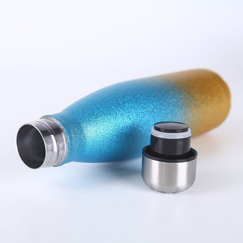 Ladies Insulated Water Bottle with Elegant Glitter Surface Kalsten