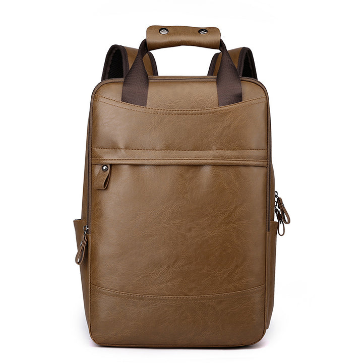 Professional Leather Laptop Backpack Kalsten