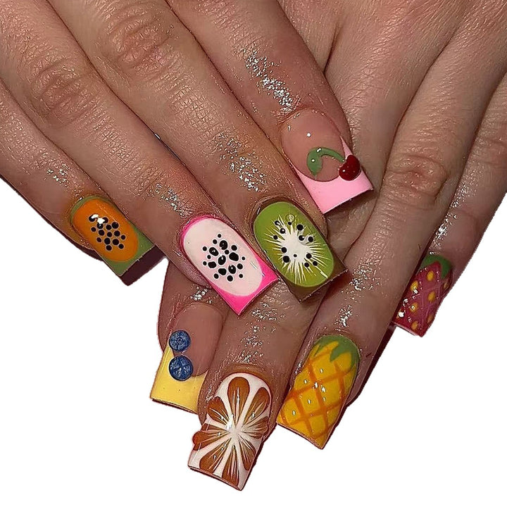 Creative Art Nails with Cheerful Fruit Design Kalsten