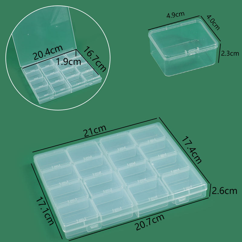 Multi-Compartments Craft Storage Organizer Kalsten
