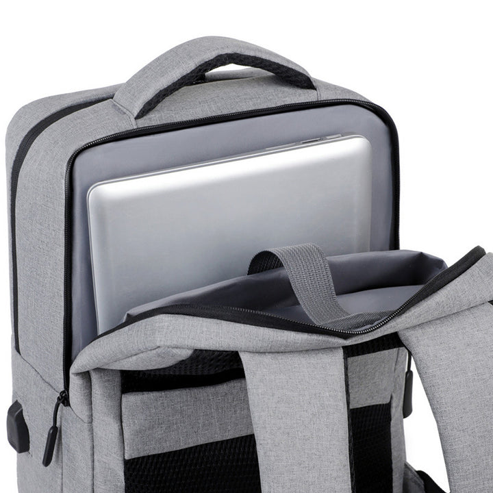 Versatile Shadow Textured Laptop Backpack Kalsten