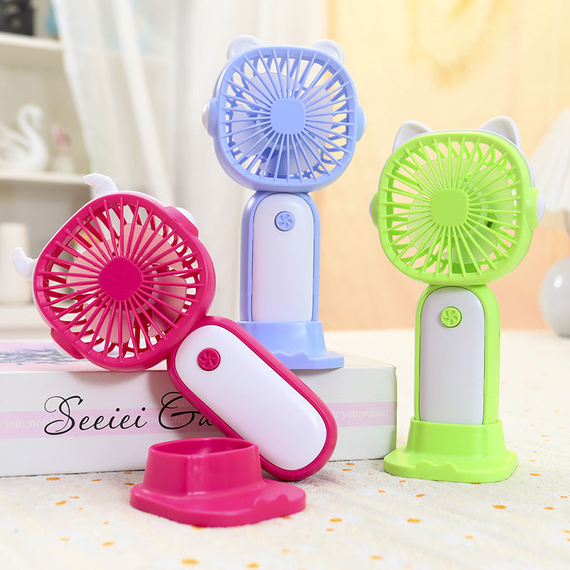 Ladies portable mini fan with animal ears Kalsten