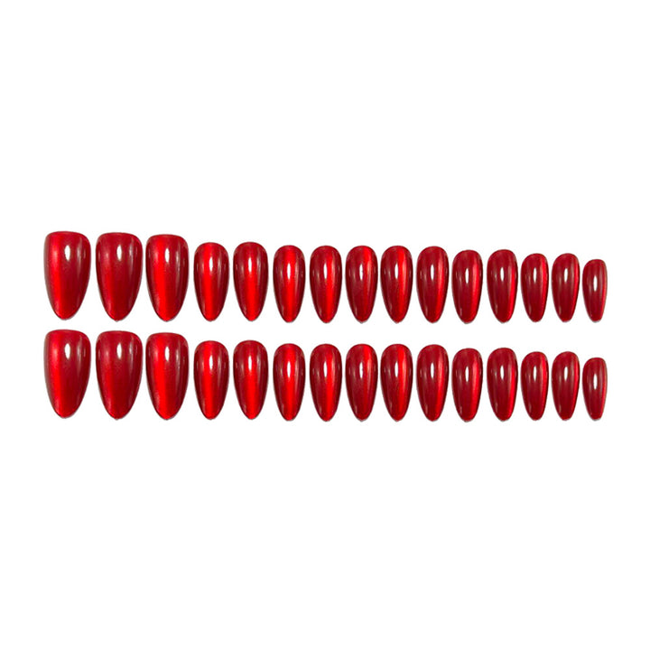 Glamorous Lace Fake Nails Kalsten