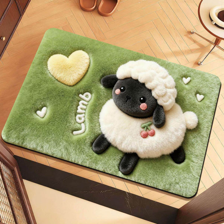 Cute Animal-Themed Bath Mat