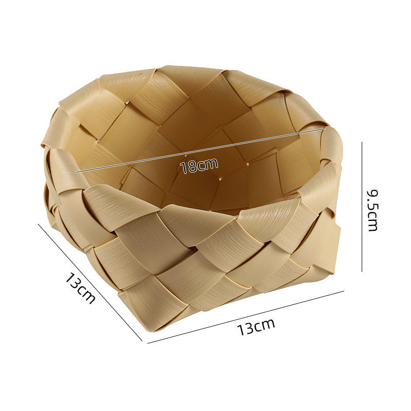 Handwoven Decorative Woven Serving Bowl Kalsten