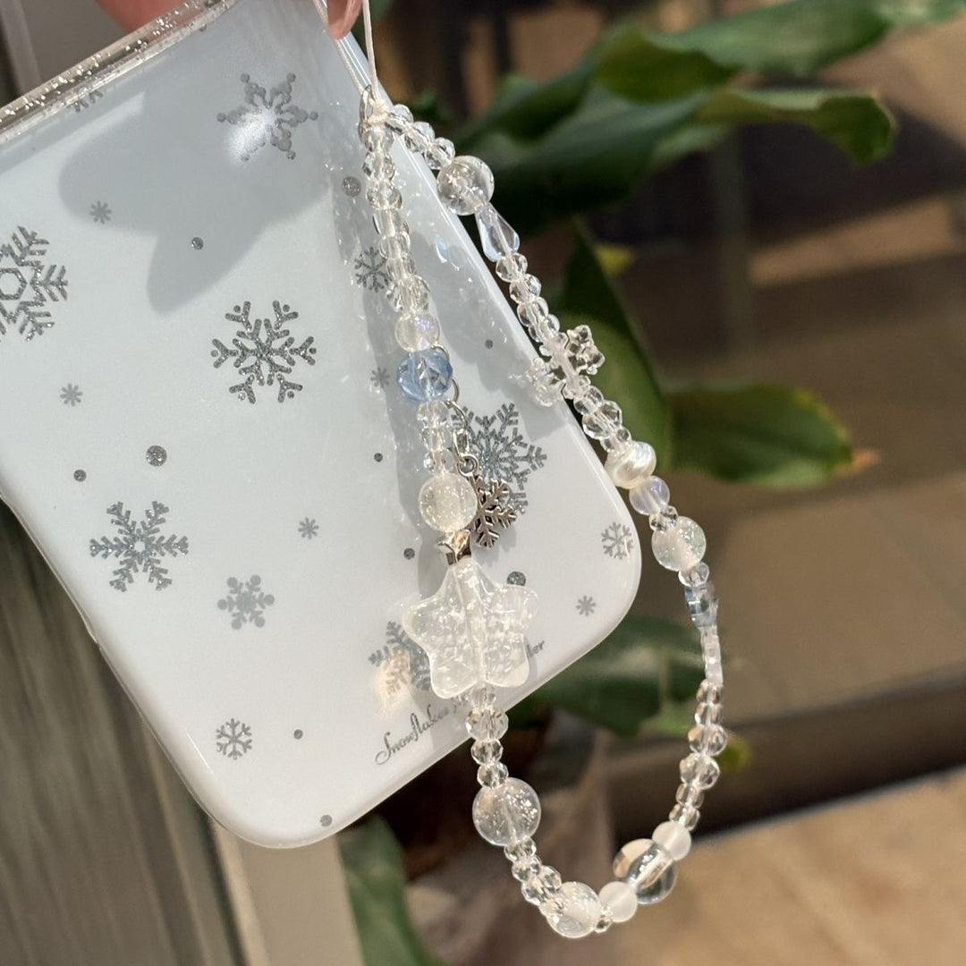 Decorative Crystal Beaded Phone Strap Kalsten