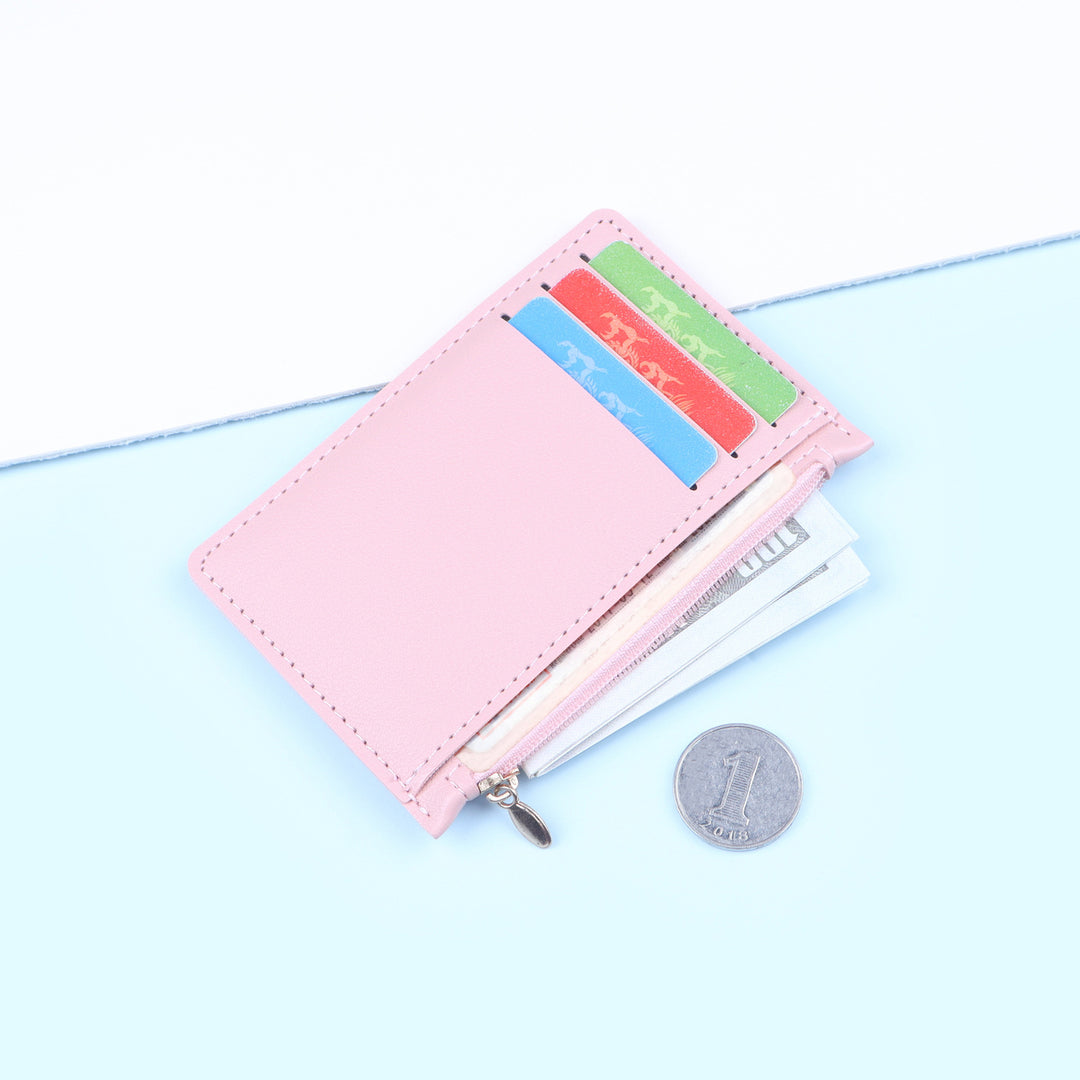 Zippered Card Holder
