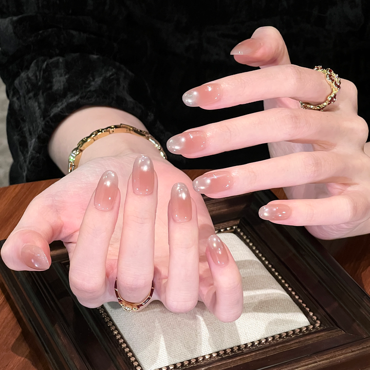 Premium Glossy Stiletto Press-On Nails Kalsten